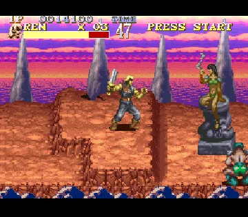 Pirates of Dark Water, The (USA) (Beta) screen shot game playing